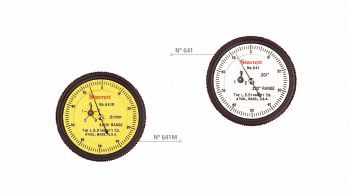 Reloj Palpador con Punta de Contacto en el Dorso Nº 641M, 641